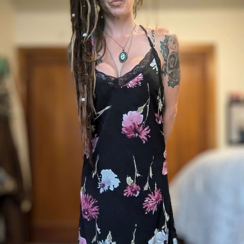 Band of Gypsies Lace Floral Nightgown